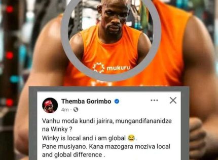 Themba Gorimbo’s Social Media Fracas