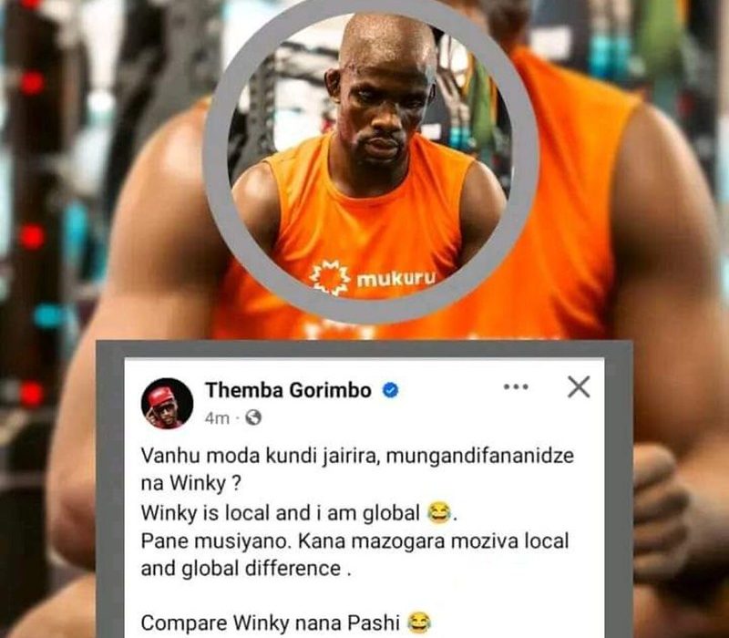 Themba Gorimbo’s Social Media Fracas