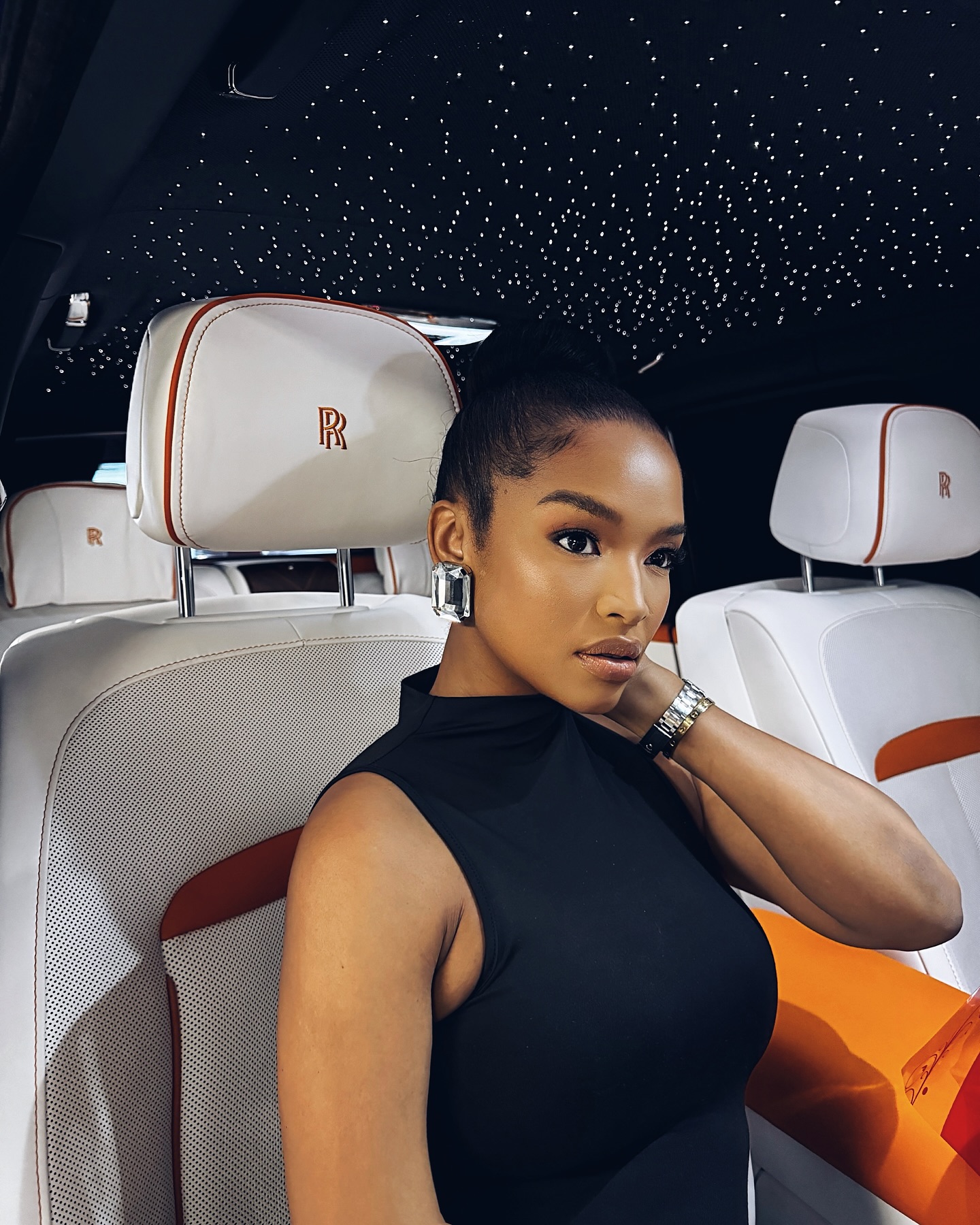 Ayanda Thabethe shows off multi-million rand Rolls Royce - Mzansi reacts