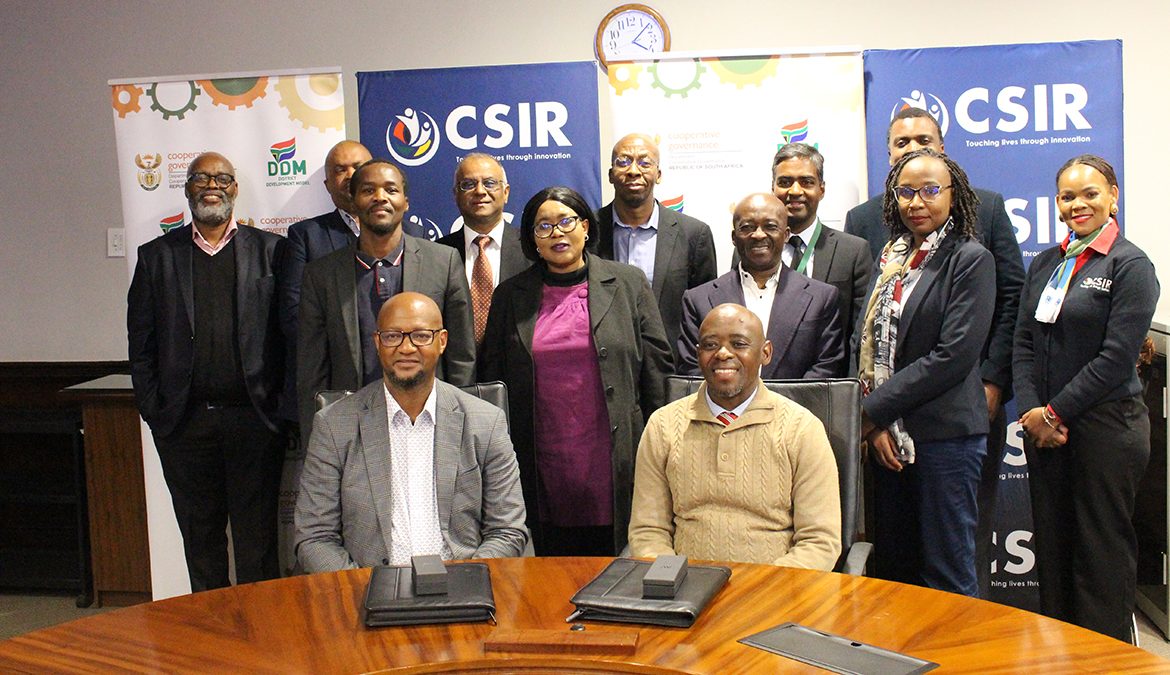 COGTA taps into CSIR expertise to improve service delivery