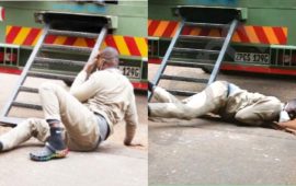 Social Media Erupts with Reactions After Mike Chimombe Slips and Falls at Court