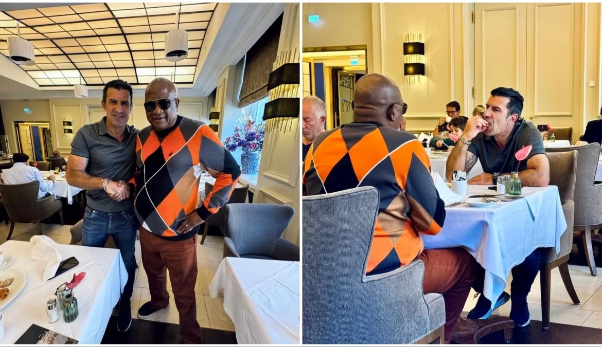 WATCH: Phillip Chiyangwa Living His Best Life With His New Wife At The EURO In Germany