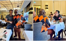 WATCH: Phillip Chiyangwa Living His Best Life With His New Wife At The EURO In Germany