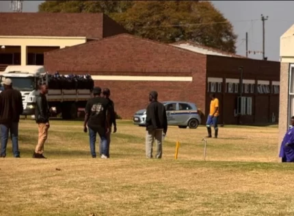 Zimbabwe’s Riot Police Batters And Arrests Over 60 Students At The ZESA National Training Centre In A Morning Ambush