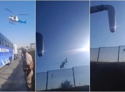 Here Is Why South African Police Chased A Zimbabwean Bus With A Helicopter And Guns