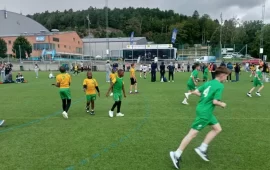 “MaJava Anopedza”: Wild Reactions As Zimbabwean Team Wearing The National Fabric Win Best Outfit At The Youth Partille Handball World Cup