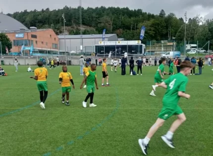 “MaJava Anopedza”: Wild Reactions As Zimbabwean Team Wearing The National Fabric Win Best Outfit At The Youth Partille Handball World Cup