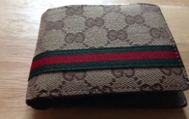 How to spot a fake Gucci wallet