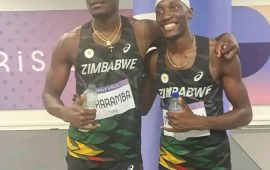 Zimbabwean Sprinters Maka Charamba and Tapiwa Makarawu Reach 200m Finals Together