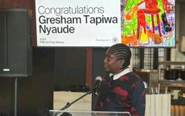 Zimbabwean Artist Gresham Tapiwa Nyaude Takes Top Honors at 2024 FNB Art Prize