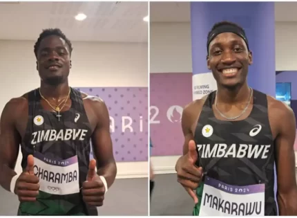 Zimbabwe’s Pride: Charamba and Makarawu Make History, Qualify For 200m Final at Paris Olympics