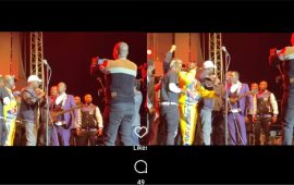 Watch: Minister Tino Machakaire Gifts Sungura Legend Alick Macheso US$10K at His 13th Album Launch