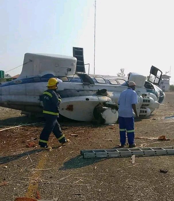 President Mnangagwa’s Helicopter Crashes in Masvingo, No Casualties Reported