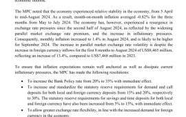 Zimbabwe’s Central Bank Devalues Local Currency