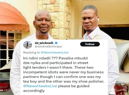 Wicknell Chivayo Mocks Chimombe and Mpofu While Addressing His Involvement in Their Arrests