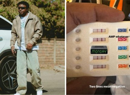 “Nde aMuku Jnr aya”: Holy Ten’s Drug Test Results Ignite Hilarious Reactions on Social Media