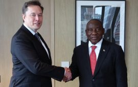 Ramaphosa engages tech billionaire Elon Musk in US