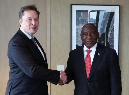 Ramaphosa engages tech billionaire Elon Musk in US