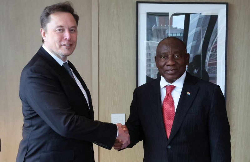 Ramaphosa engages tech billionaire Elon Musk in US