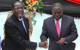 #OnThisDay: 13 September 2001 – Tsvangirai Meets Mugabe For The First Time In Three Years