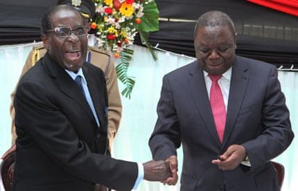 #OnThisDay: 13 September 2001 – Tsvangirai Meets Mugabe For The First Time In Three Years