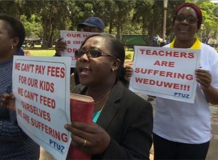 Zimbabwean Teachers Declare Incapacitation Due To Low Salaries As Schools Reopen