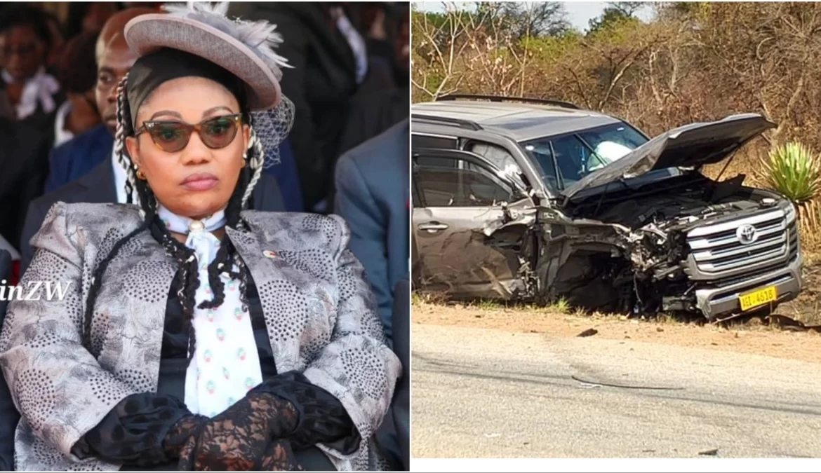 VIDEO: Government Shares Details After ZEC Chairperson Justice Priscilla Chigumba Was Involved In An Accident