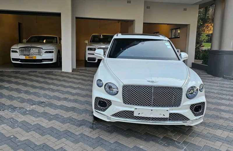 Sir Wicknell Chivayo Surprises Friend with Luxury Bentley