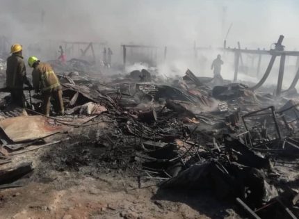 Mbare Musika Retail Area Ravaged by Overnight Fire