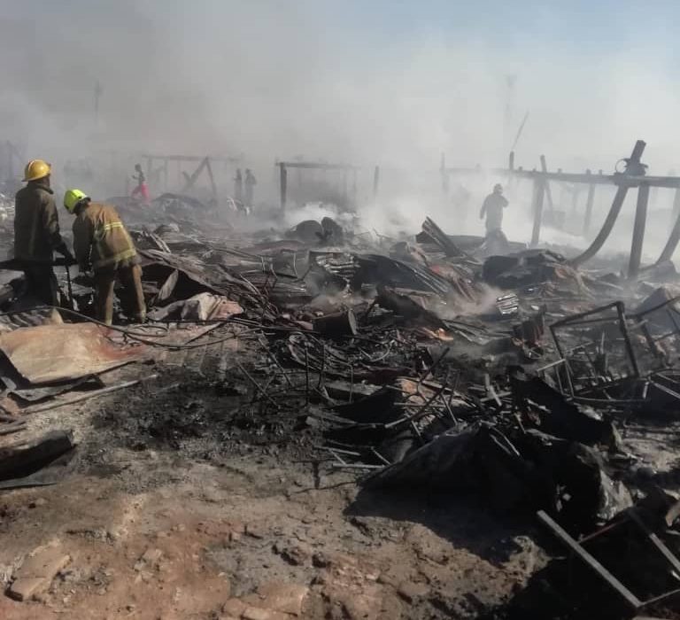 Mbare Musika Retail Area Ravaged by Overnight Fire