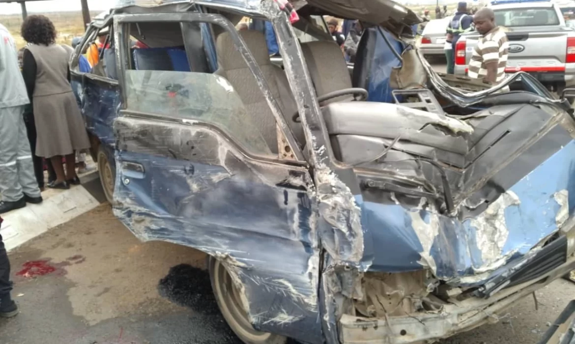 One Girl Killed In Ruwa Accident After A Kombi And Haulage Truck Collide