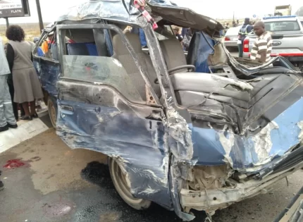 One Girl Killed In Ruwa Accident After A Kombi And Haulage Truck Collide