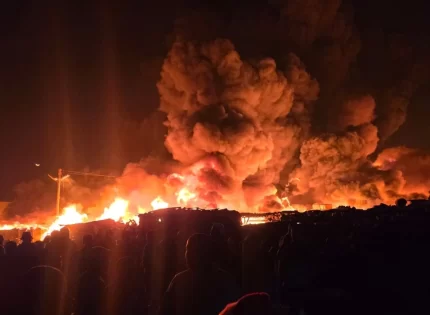 President Mnangagwa Declares State Of Disaster Following Mbare Fire