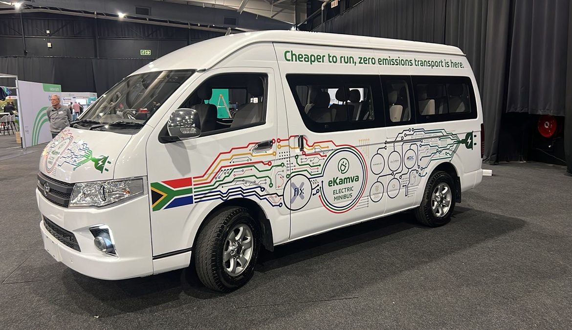 SA’s first electric minibus taxi set to hit the road