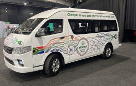 SA’s first electric minibus taxi set to hit the road