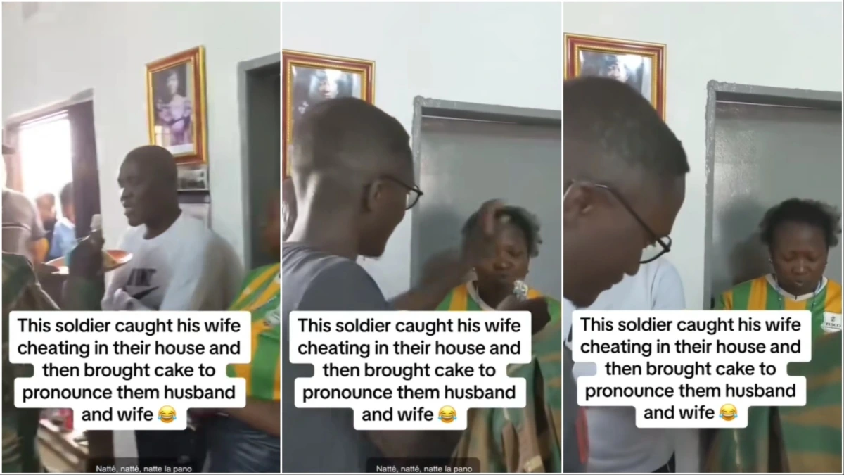 Soldier Caught Wife Cheating