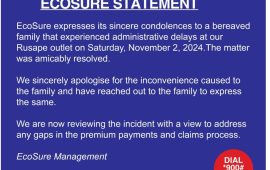 Ecosure Speaks Out After Family Dumps Coffin at Its Branch Over Funeral Claim Dispute