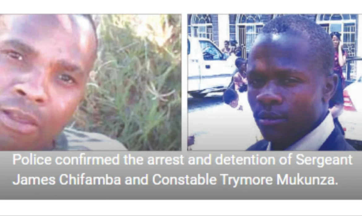 Pics: Faces of Mabvuku Turn-Off Cops Arrested for Taking Bribes