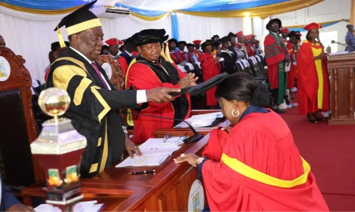 Pics: First Lady Dr. Auxillia Mnangagwa Graduates with a Doctorate in Tourism and Hospitality Management