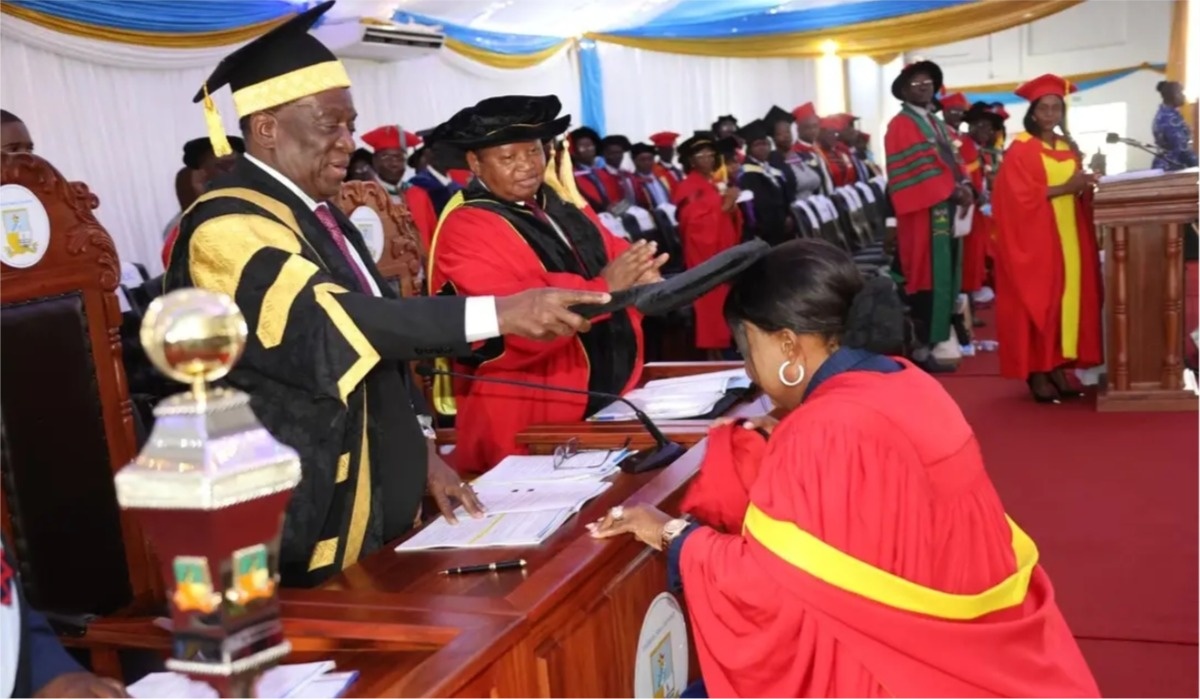 Dr. Auxillia Mnangagwa Graduates with Doctorate in Tourism and Hospitality Management