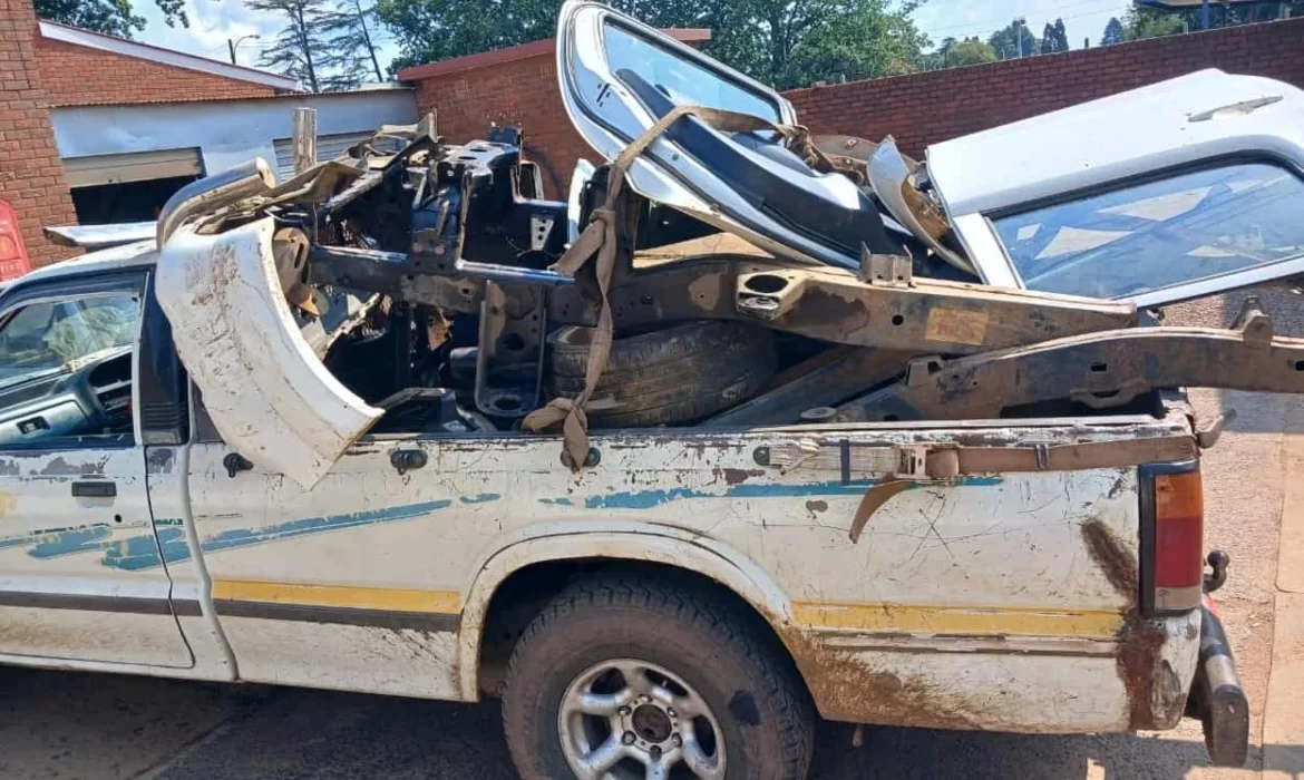 Zimbabwean Nationals Arrested For Possessing A Stripped Government Vehicle Parts In Mpumalanga