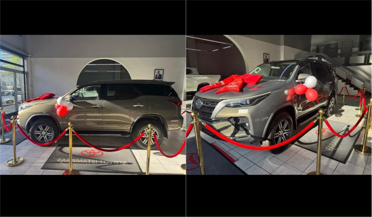 Wicknell Chivayo Gifts Mai Chisamba a brand-new 2024 Toyota Fortuner