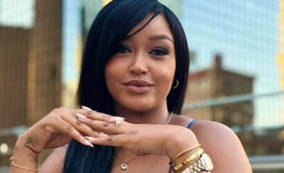 Watch: Anita Jackson finally shows off her baby daddy