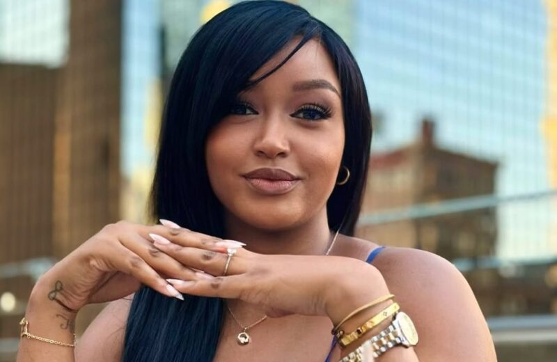 Watch: Anita Jackson finally shows off her baby daddy
