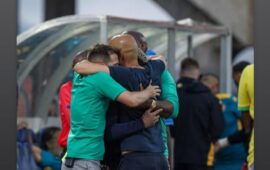 Watch: Mamelodi Sundowns’ Steve Komphela and Miguel Cardoso’s dance goes viral