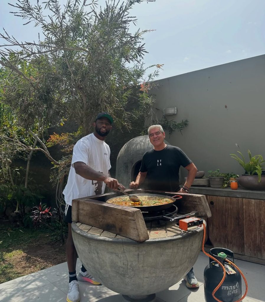 Springboks Siya Kolisi wedding chef