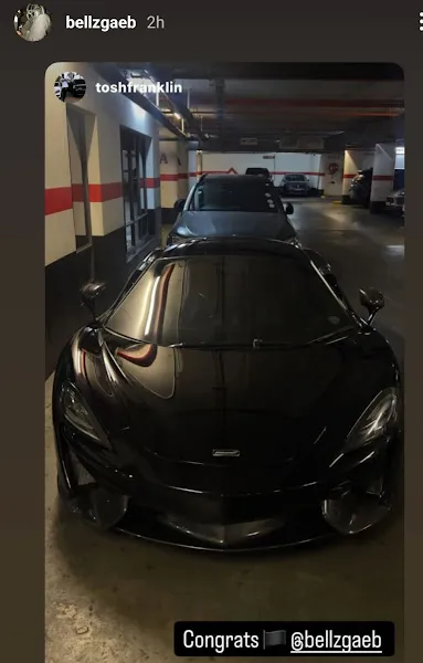 Pic: Chatunga Mugabe Adds New Luxury Car to His Collection