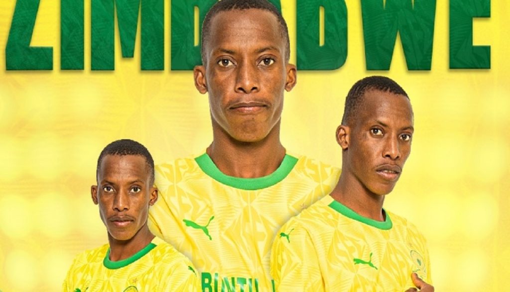 Mamelodi Sundowns Divine Lunga dance