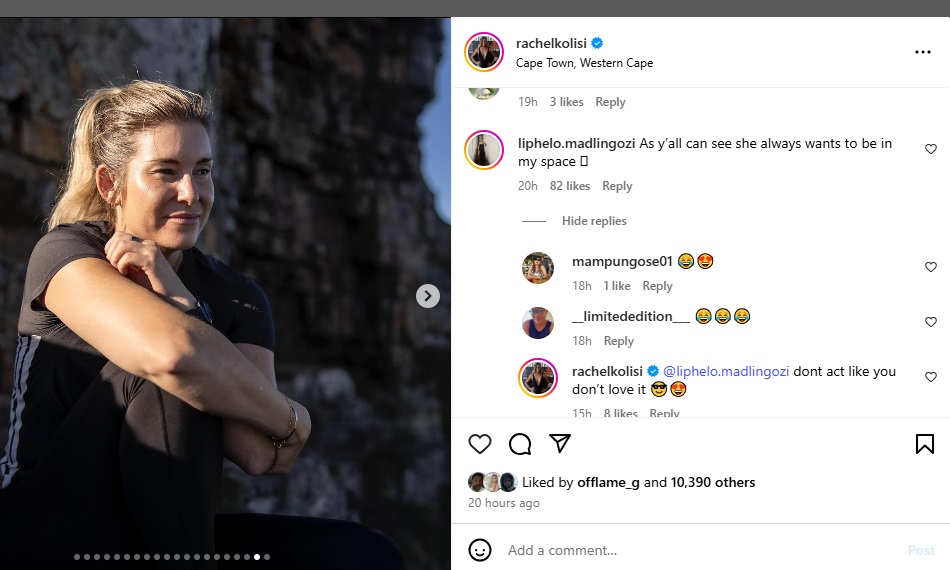 Siya Kolisi sister laugh Rachel