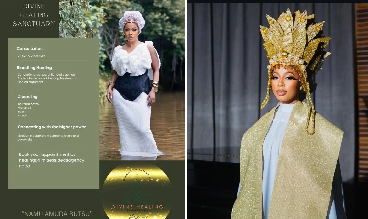 “God Trusts Me With This”: Kelly Khumalo Opens Doors for Spiritual Consultations as a Healer